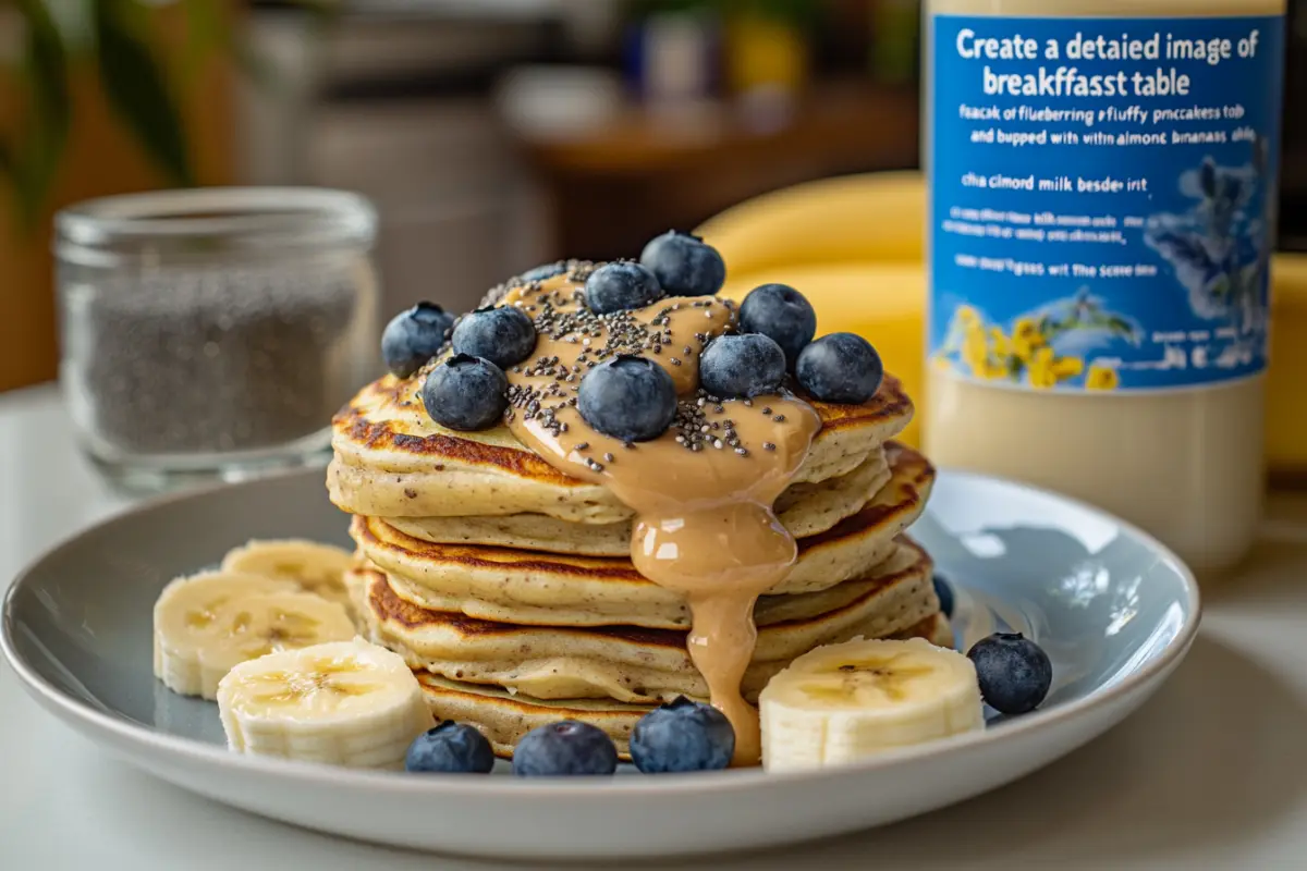 What do you add to the my protein pancake mix?